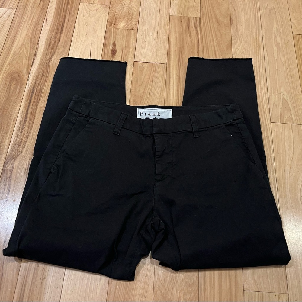 Frank & Eileen Black Cropped Pants